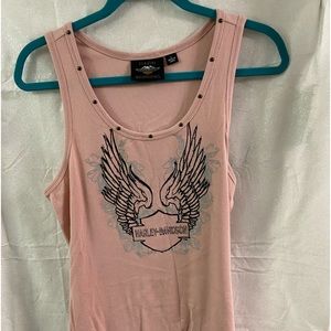 Genuine Harley Davidson mauve tank